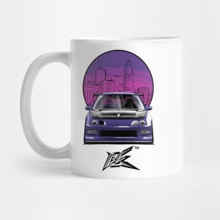 integra type r racecar lowered violet Mug